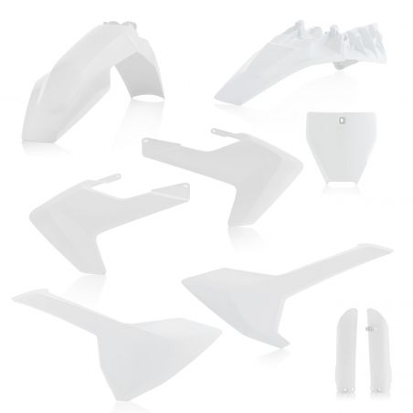 0023597.030 FULL PLASTIC KIT HUSQVARNA 030 - Bianco Acerbis