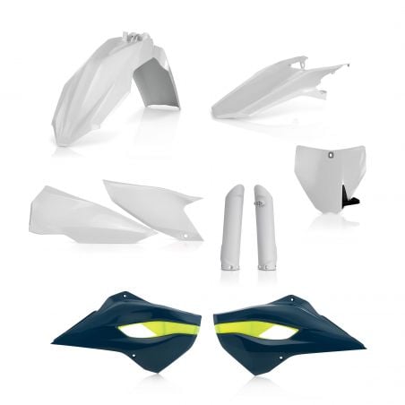 0021819.553 FULL PLASTIC KIT PER HUSQVARNA 553 - Originale HUSQVARNA TE 300 2016 Acerbis