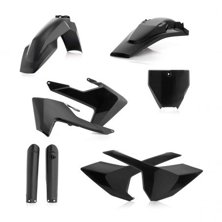 0021831.090 FULL PLASTIC KIT PER HUSQVARNA 090 - Nero HUSQVARNA FC 250 2016-2018 Acerbis