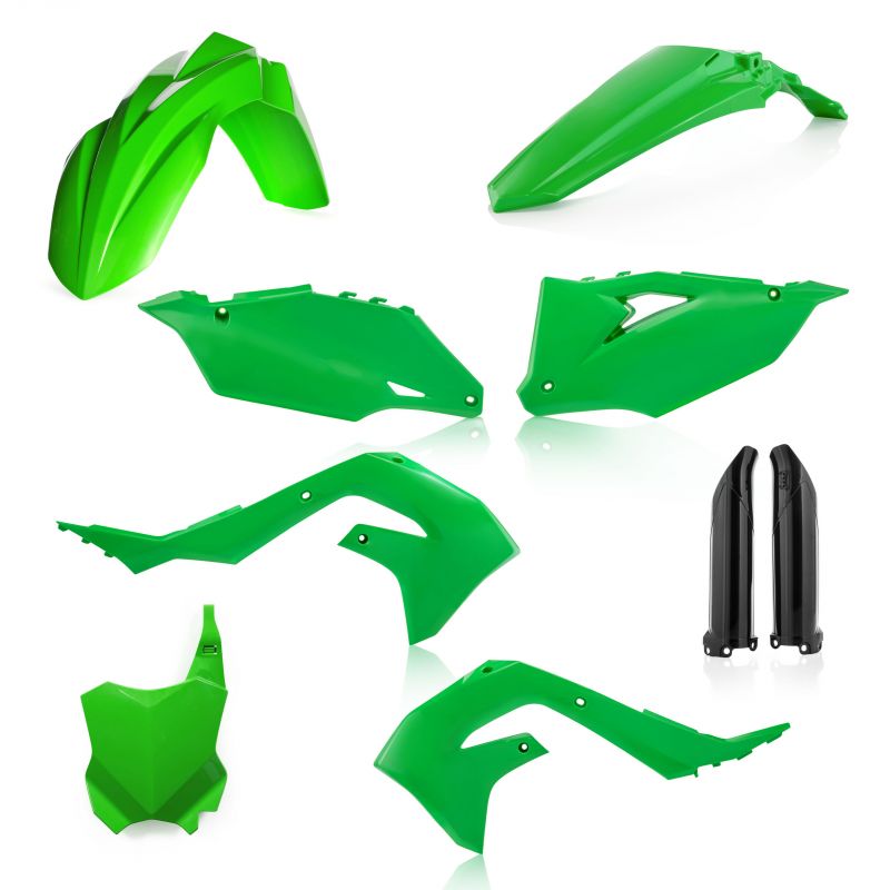 0023649.553.020 FULL PLASTIC KIT PER KAWASAKI 553.020 - Replica 20 KAWASAKI KX 450 2020-2023 Acerbis