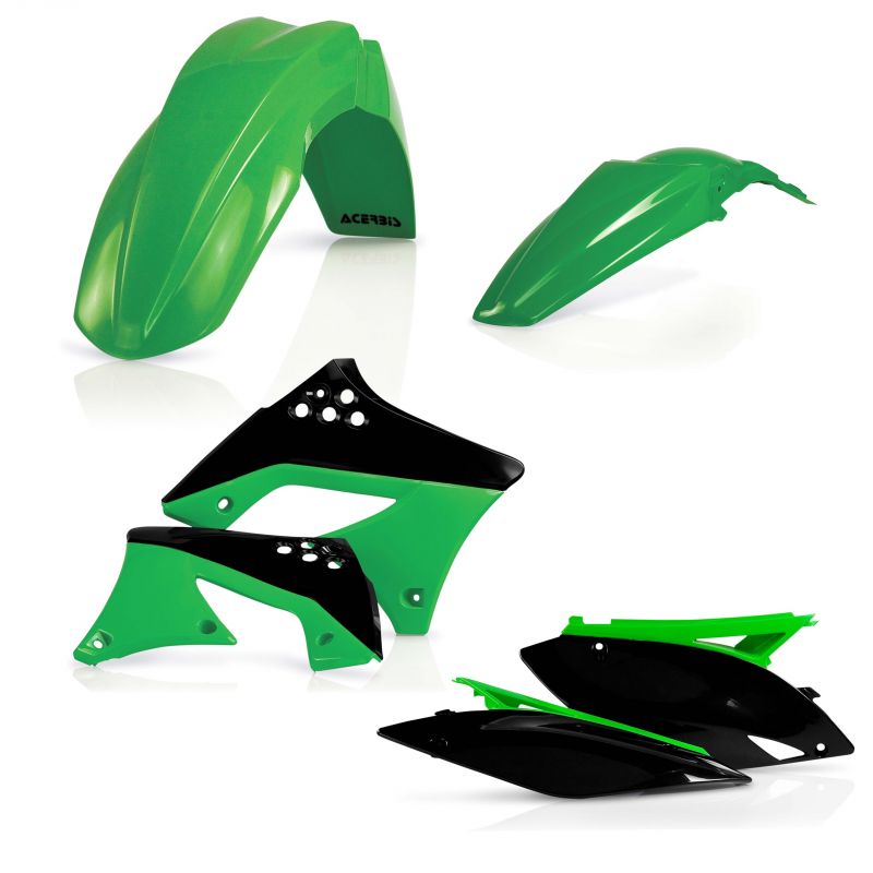 0013141.553.010 KIT PLASTICHE 553.010 - Replica 010 KAWASAKI KX 250 F 2009-2012 Acerbis