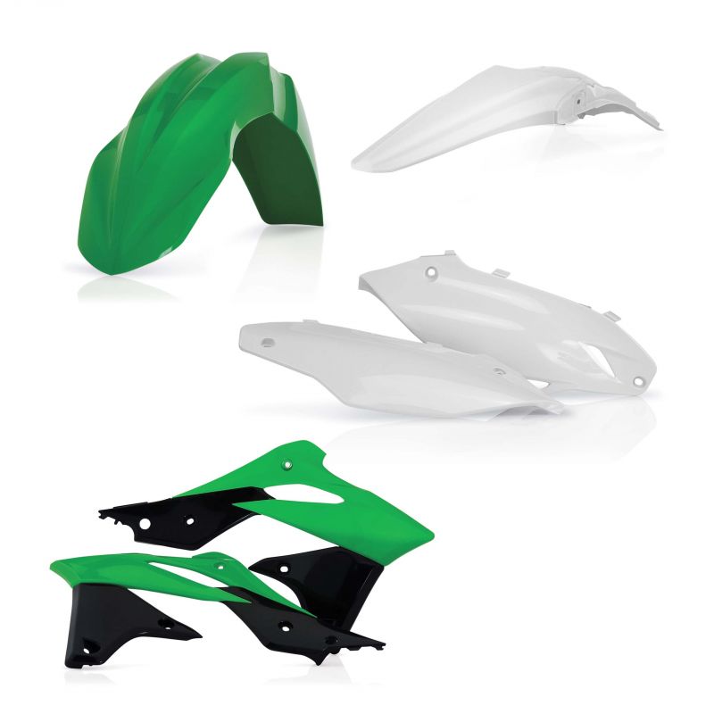 0016878.553.014 KIT PLASTICHE 553.014 - Replica 014 KAWASAKI KX 250 F 2013-2016 Acerbis