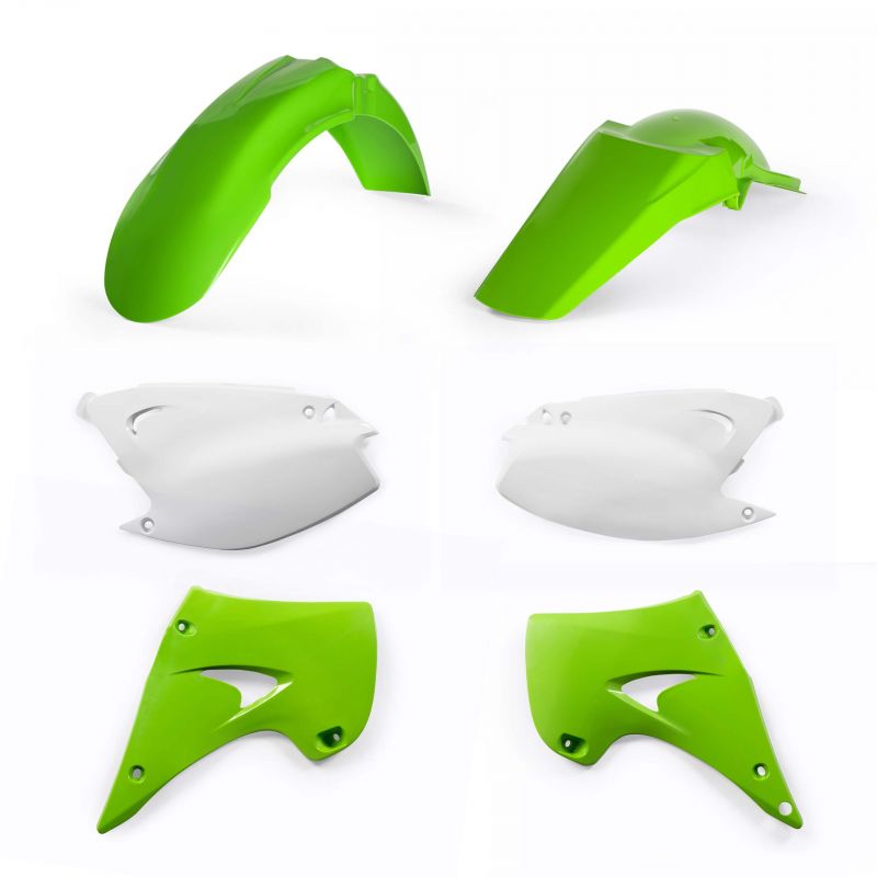 0007518.553.003 KIT PLASTICHE 553.003 - Replica 003 KAWASAKI KX 125 2T 2003-2008 Acerbis