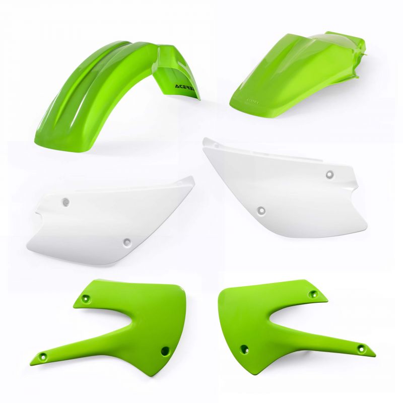0007596.553.001 KIT PLASTICHE 553.001 - Replica 001 KAWASAKI KX 85 1998-2013 Acerbis