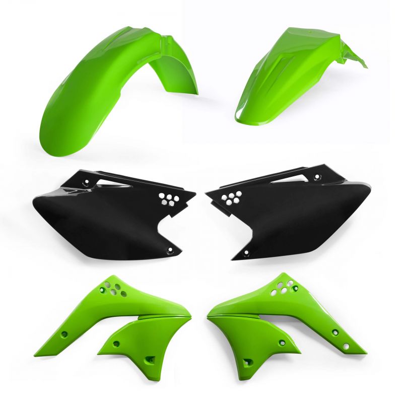 0009110.553.008 KIT PLASTICHE 553.008 - Replica 008 KAWASAKI KX 250 F 2006-2008 Acerbis
