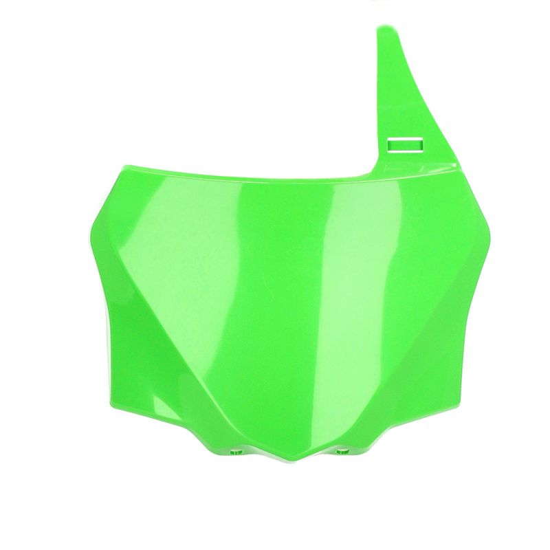 0017244.131 TABELLA PORTANUMERO ANTERIORE 131 - Verde 2 KAWASAKI KX 100 2014-2021 Acerbis