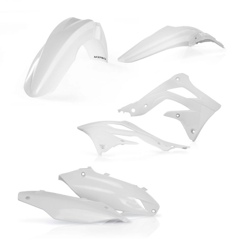 0016320.030 KIT PLASTICHE 030 - Bianco KAWASAKI KX 450 F 2012 Acerbis
