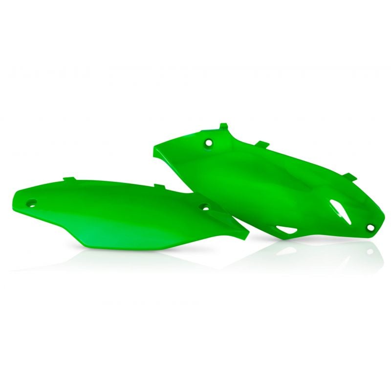 0016318.131 PORTANUMERO LATERALI 131 - Verde 2 KAWASAKI KX 450 F 2012-2015 Acerbis