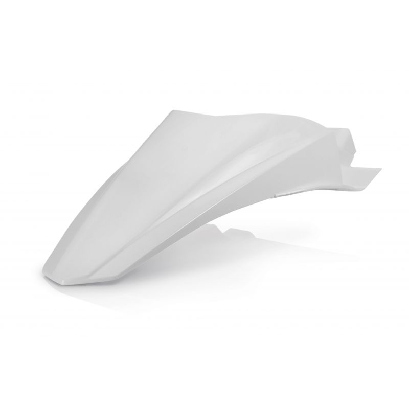 0017241.030 PARAFANGO POSTERIORE 030 - Bianco KAWASAKI KX 85 2014-2024 Acerbis