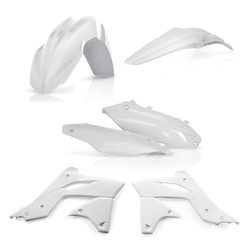 0016878.030 KIT PLASTICHE 030 - Bianco KAWASAKI KX 250 F 2013-2016 Acerbis