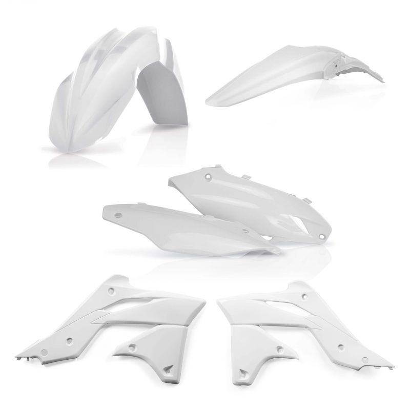 0016878.030 KIT PLASTICHE 030 - Bianco KAWASAKI KX 250 F 2013-2016 Acerbis