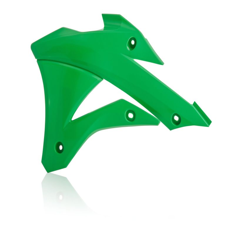 SPOILER RADIATORI 130 - Verde KAWASAKI KX 100 2014-2021