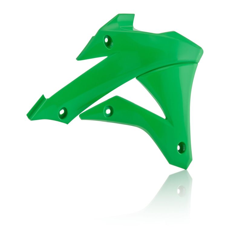 0017242.130 SPOILER RADIATORI 130 - Verde KAWASAKI KX 85 2014-2021 Acerbis