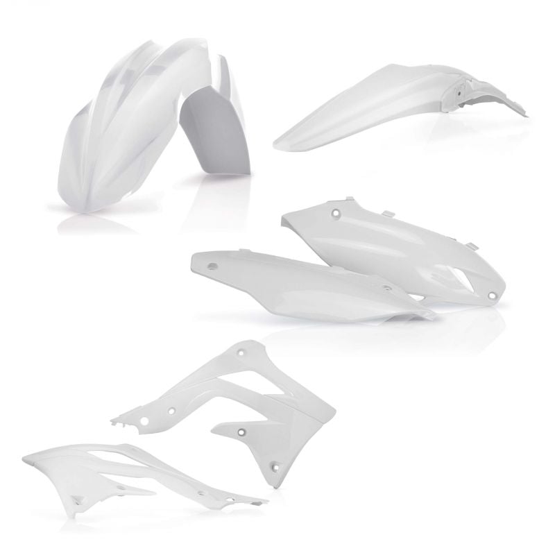 0016879.030 KIT PLASTICHE 030 - Bianco KAWASAKI KX 450 F 2013-2015 Acerbis