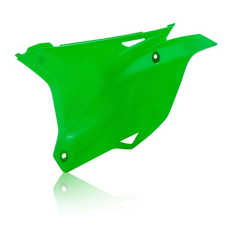 0017243.131 PORTANUMERO LATERALI 131 - Verde 2 KAWASAKI KX 100 2014-2021 Acerbis