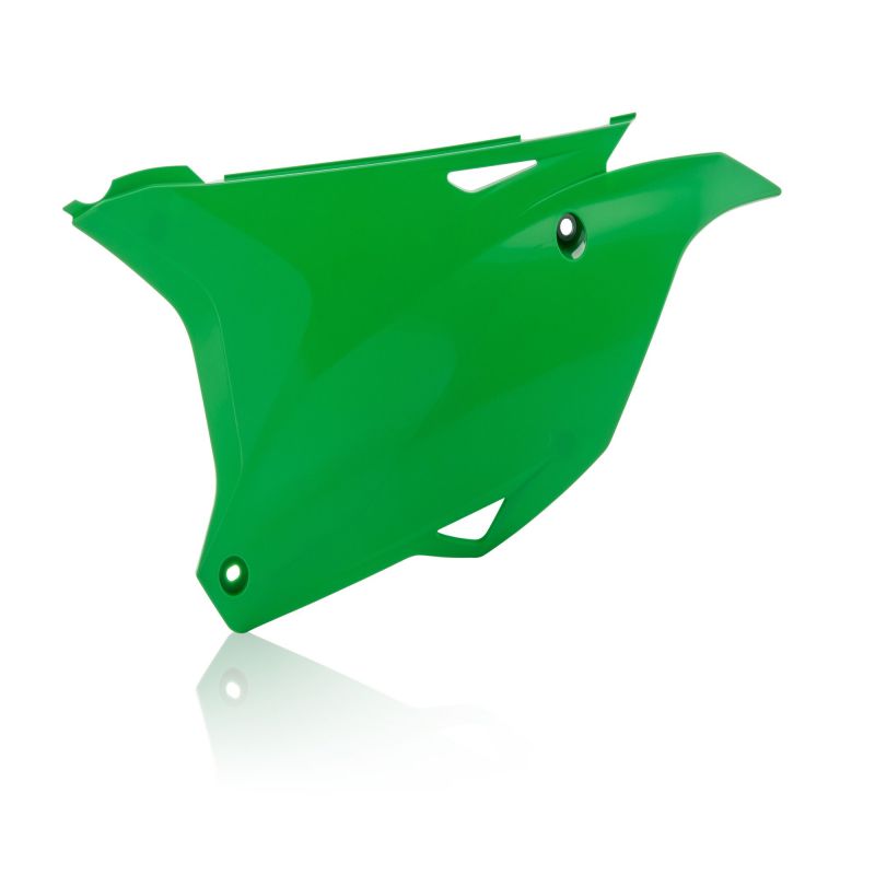 0017243.130 PORTANUMERO LATERALI 130 - Verde KAWASAKI KX 112 2022-2024 Acerbis