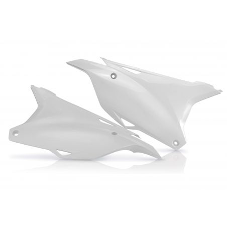 0017243.030 PORTANUMERO LATERALI 030 - Bianco KAWASAKI KX 100 2014-2021 Acerbis