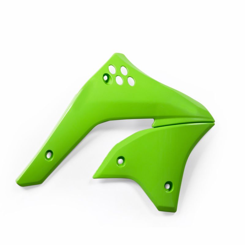 0009103.130 SPOILER RADIATORI 130 - Verde KAWASAKI KX 450 F 2006-2008 Acerbis