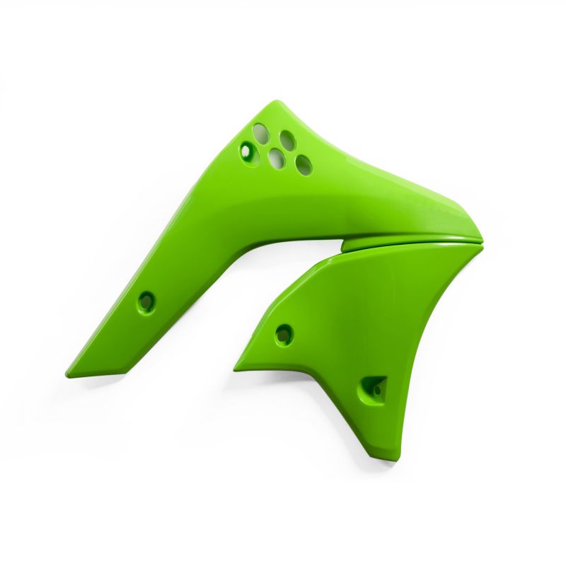SPOILER RADIATORI 130 - Verde KAWASAKI KX 250 F 2006-2008