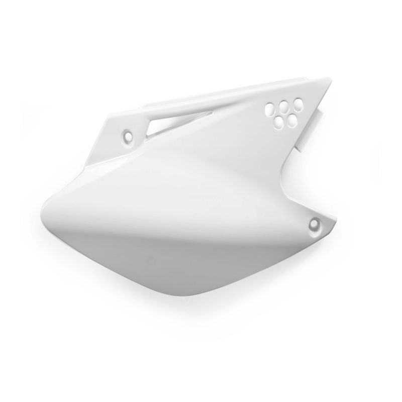 0009105.030 PORTANUMERO LATERALI 030 - Bianco KAWASAKI KX 250 F 2006-2008 Acerbis