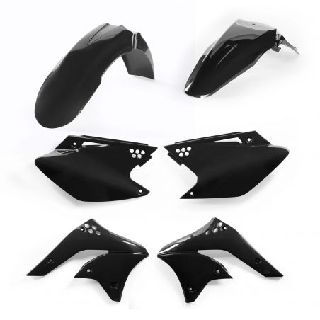 0009110.090 KIT PLASTICHE 090 - Nero KAWASAKI KX 250 F 2006-2008 Acerbis