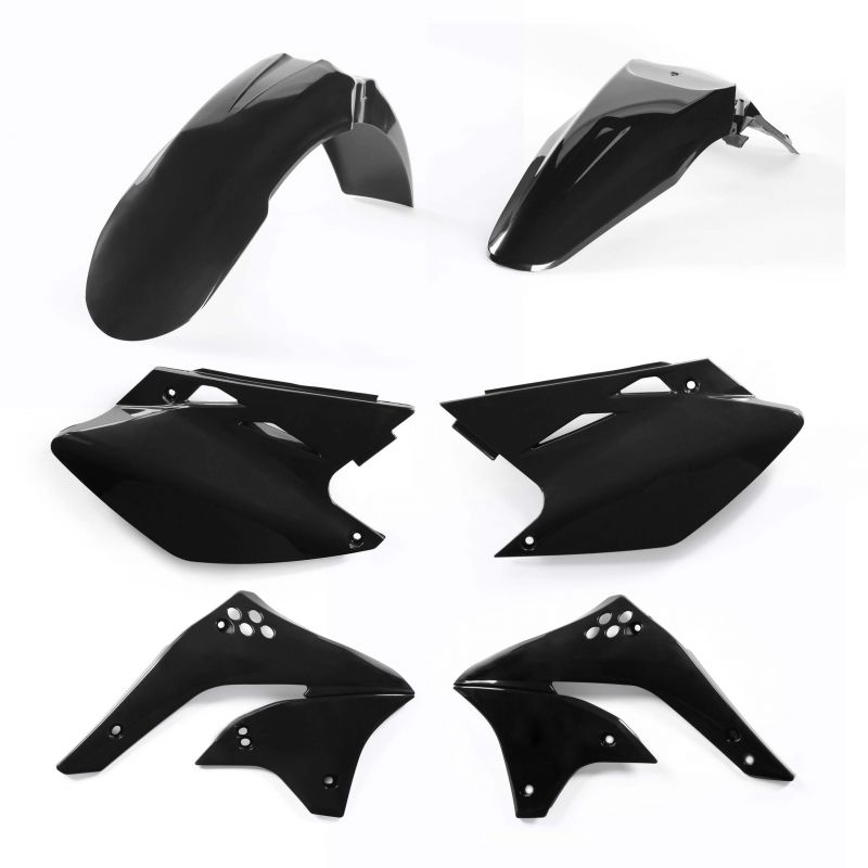 0009111.090 KIT PLASTICHE 090 - Nero KAWASAKI KX 450 F 2006-2008 Acerbis