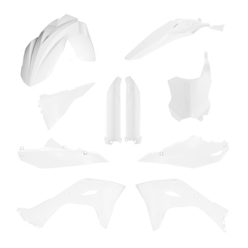 0026078.030 FULL PLASTIC KIT PER KAWASAKI 030 - Bianco KAWASAKI KX 450 X 2024 Acerbis