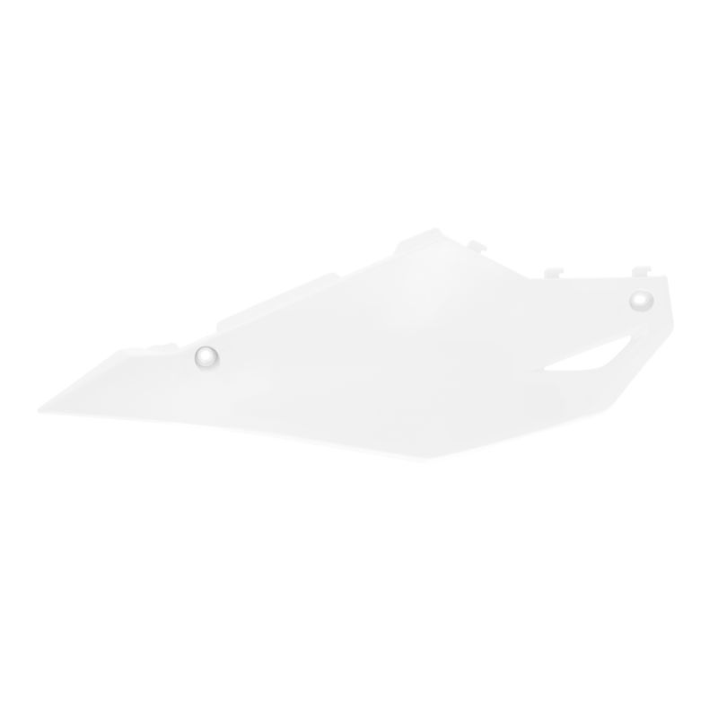 PORTANUMERO LATERALI 030 - Bianco KAWASAKI KX 450 X 2024