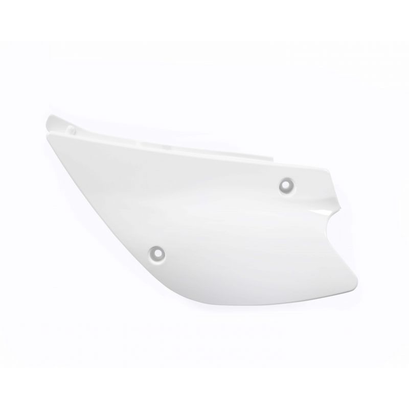 0003842.030 PORTANUMERO LATERALI 030 - Bianco KAWASAKI KX 85 1998-2013 Acerbis