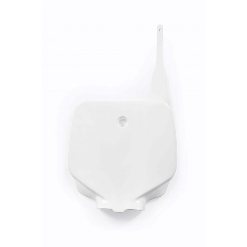 0002152.030 TABELLA PORTANUMERO ANTERIORE 030 - Bianco KAWASAKI KX 85 1998-2013 Acerbis