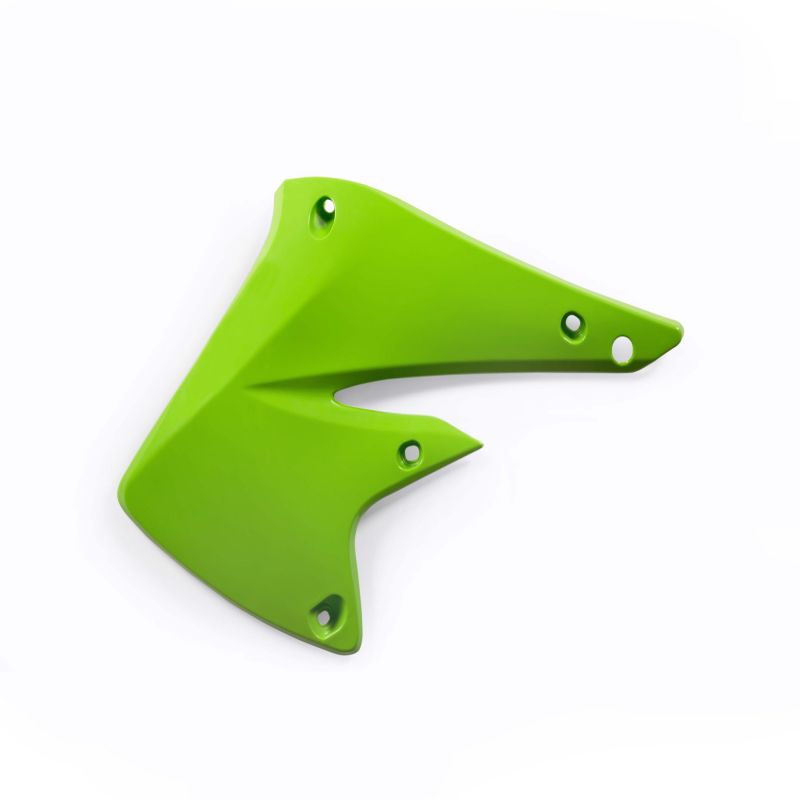 SPOILER RADIATORI 130 - Verde KAWASAKI KX 250 F 2004-2005