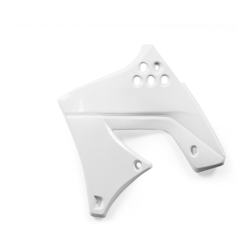 SPOILER RADIATORI 030 - Bianco KAWASAKI KX 250 F 2009-2012