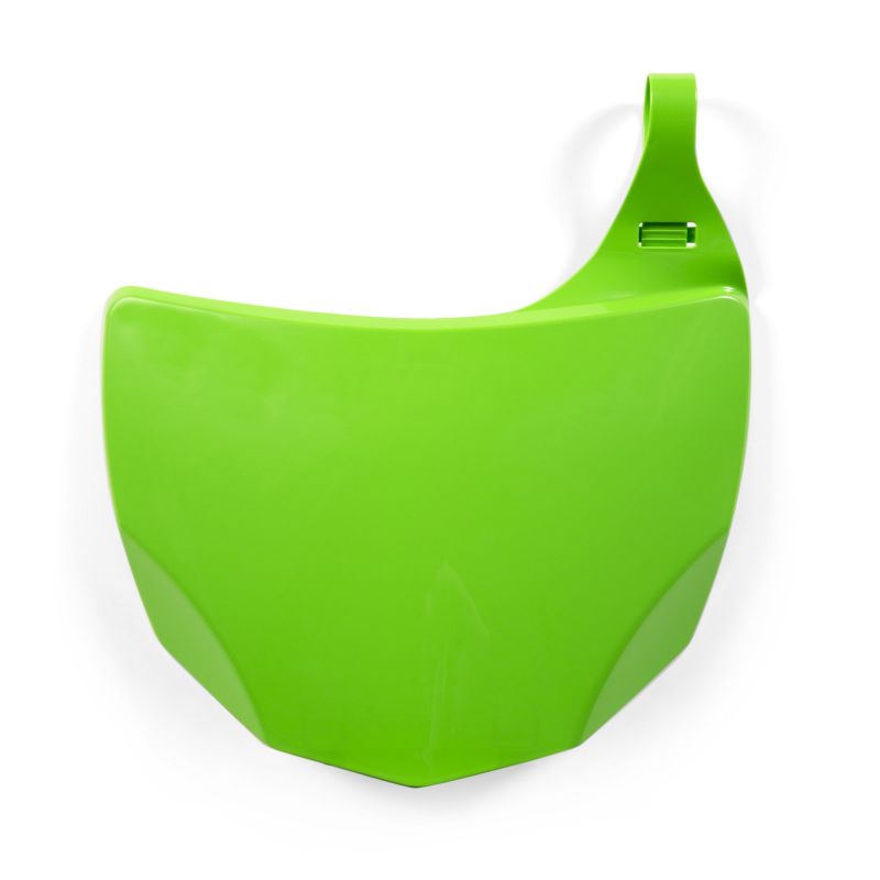 0013139.130 TABELLA PORTANUMERO ANTERIORE 130 - Verde KAWASAKI KX 250 F 2009-2012 Acerbis
