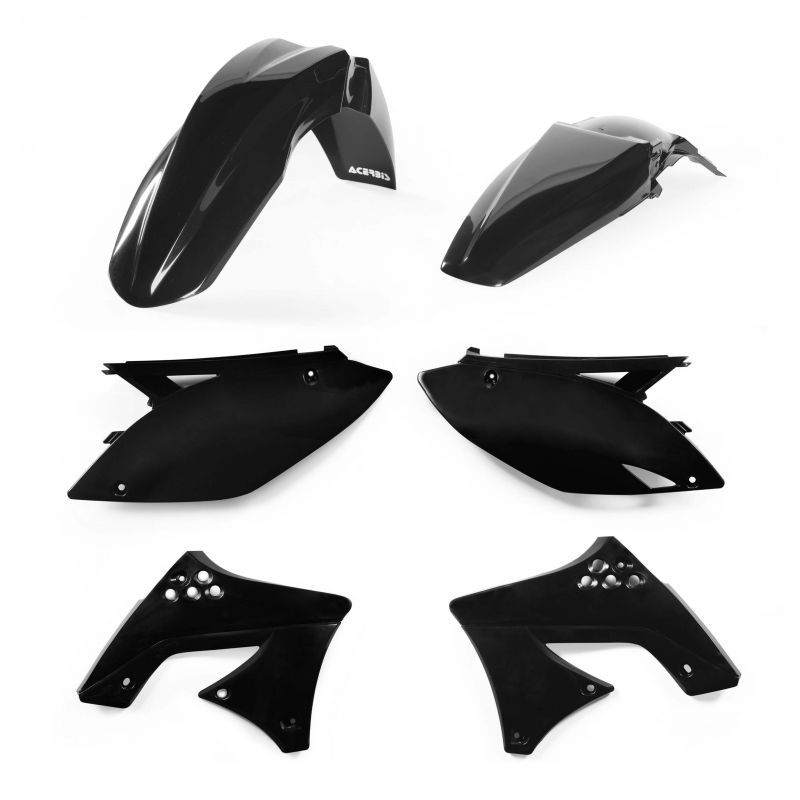 0013141.090 KIT PLASTICHE 090 - Nero KAWASAKI KX 250 F 2009-2012 Acerbis