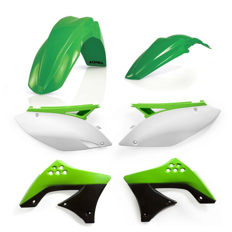 0013142.553 KIT PLASTICHE 553 - Originale KAWASAKI KX 450 F 2009-2011 Acerbis