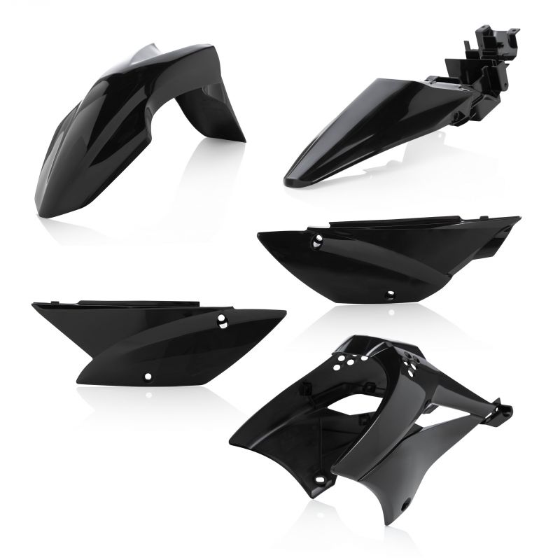 0023996.090 PLASTIC KIT 090 - Nero KAWASAKI KLX 110 2010-2024 Acerbis