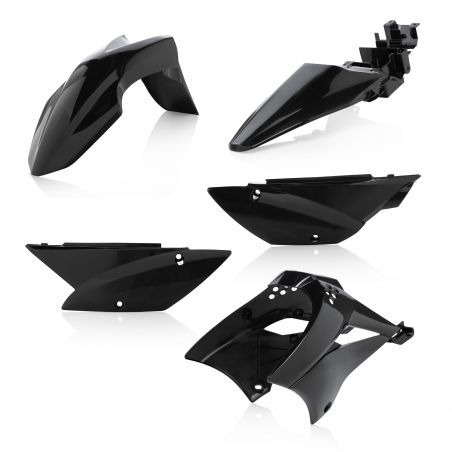 0023996.090 PLASTIC KIT 090 - Nero KAWASAKI KLX 110 2010-2024 Acerbis