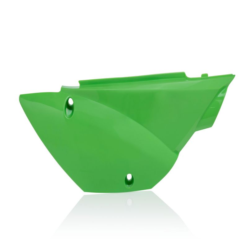 0024000.130 PORTANUMERO LATERALI 130 - Verde KAWASAKI KLX 110 2010-2024 Acerbis