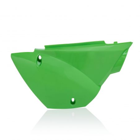 0024000.130 PORTANUMERO LATERALI 130 - Verde KAWASAKI KLX 110 2010-2024 Acerbis