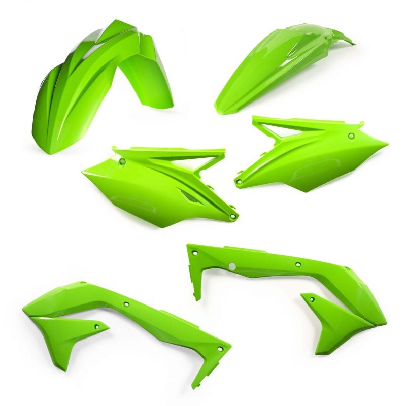 0022986.130 KIT PLASTICHE 130 - Verde KAWASAKI KX 450 F 2018 Acerbis