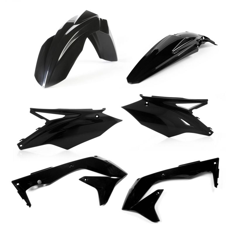 0022987.090 KIT PLASTICHE 090 - Nero KAWASAKI KXF 450 - USA 2018 Acerbis