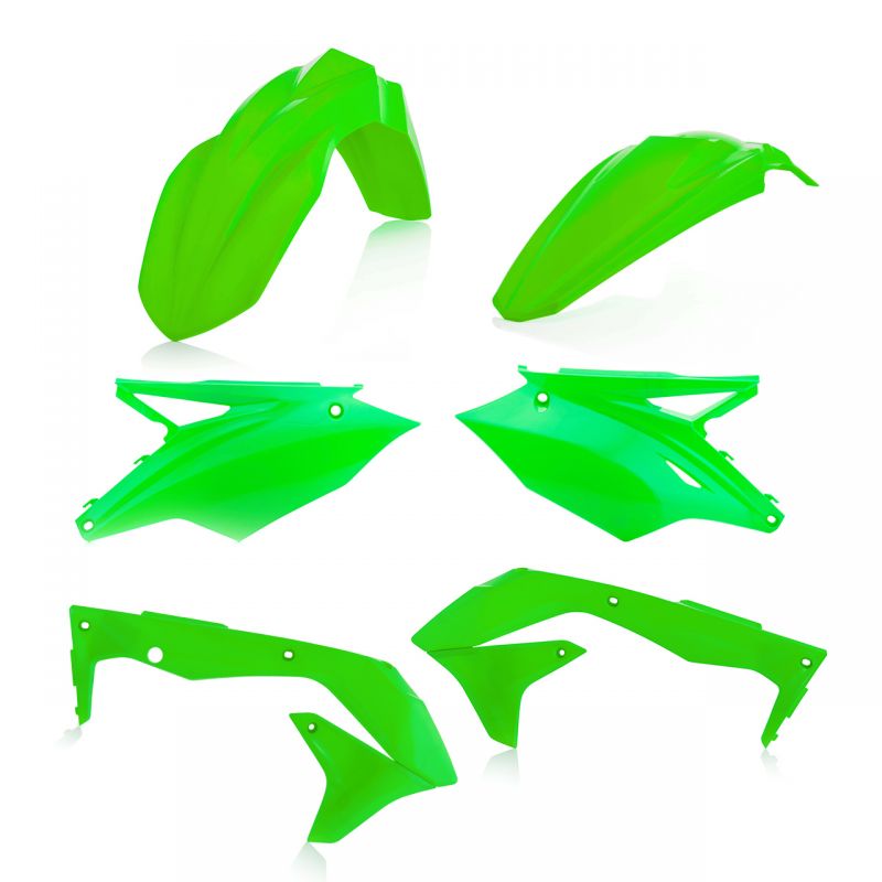 0022987.131 KIT PLASTICHE 131 - Verde 2 KAWASAKI KXF 450 - USA 2018 Acerbis