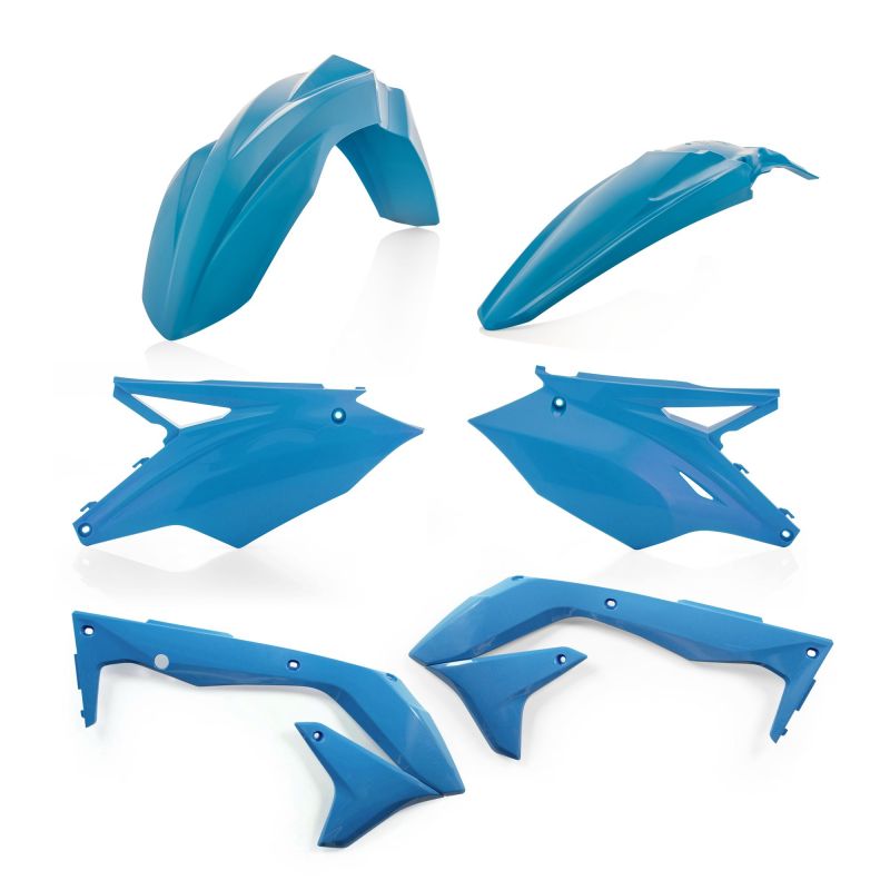 0022987.041 KIT PLASTICHE 041 - Azzurro KAWASAKI KXF 450 - USA 2018 Acerbis