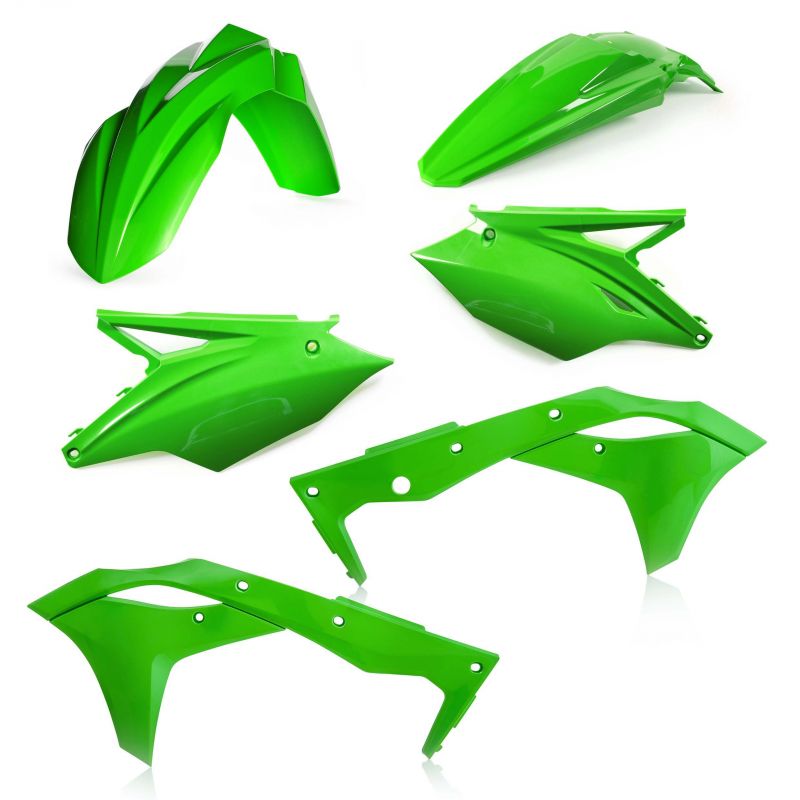 0022984.130 KIT PLASTICHE 130 - Verde KAWASAKI KX 250 4T 2020 Acerbis