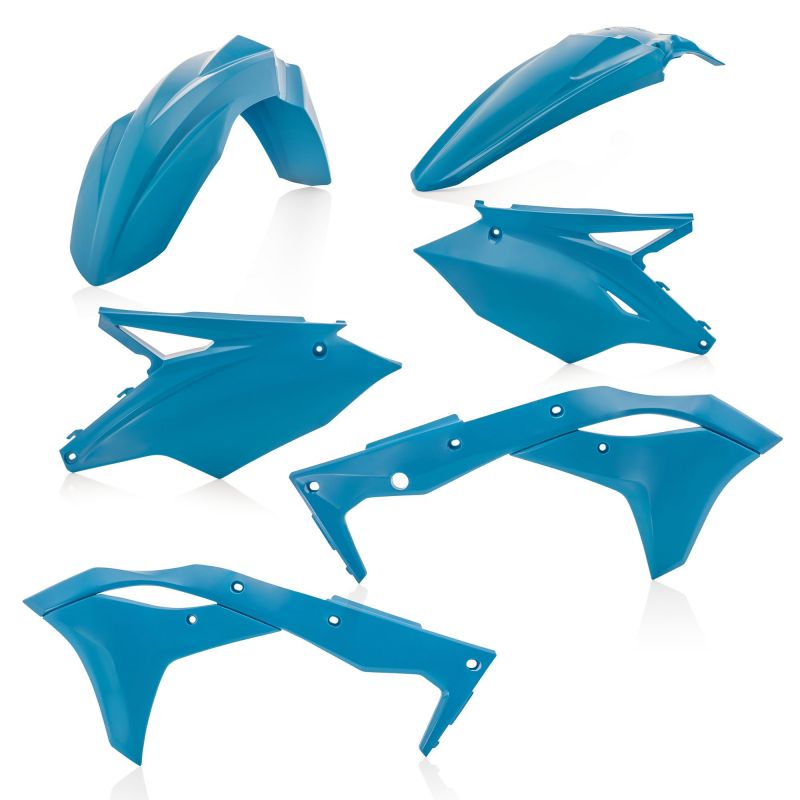 0022984.041 KIT PLASTICHE 041 - Azzurro KAWASAKI KX 250 4T 2020 Acerbis