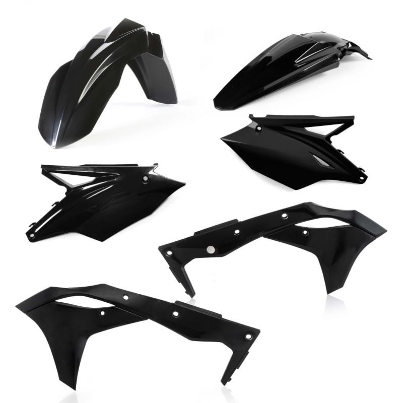 0022984.090 KIT PLASTICHE 090 - Nero KAWASAKI KX 250 4T 2020 Acerbis