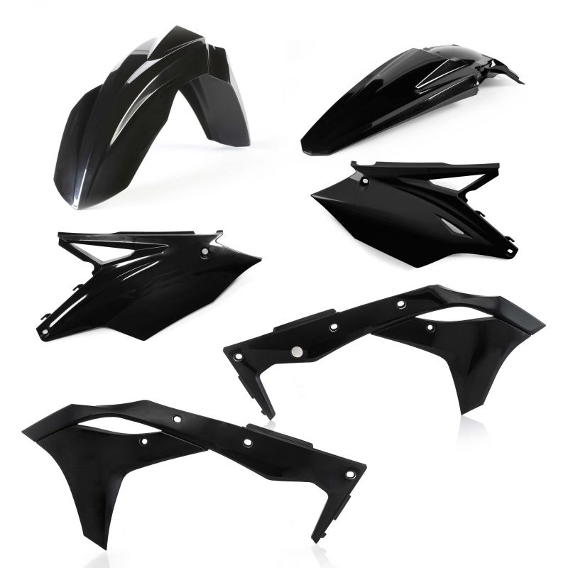 0022984.090 KIT PLASTICHE 090 - Nero KAWASAKI KX 250 4T 2020 Acerbis