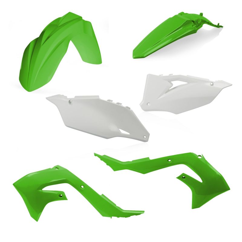 0023648.553 PLASTIC KIT 553 - Originale KAWASAKI KX 300 X 2024 Acerbis