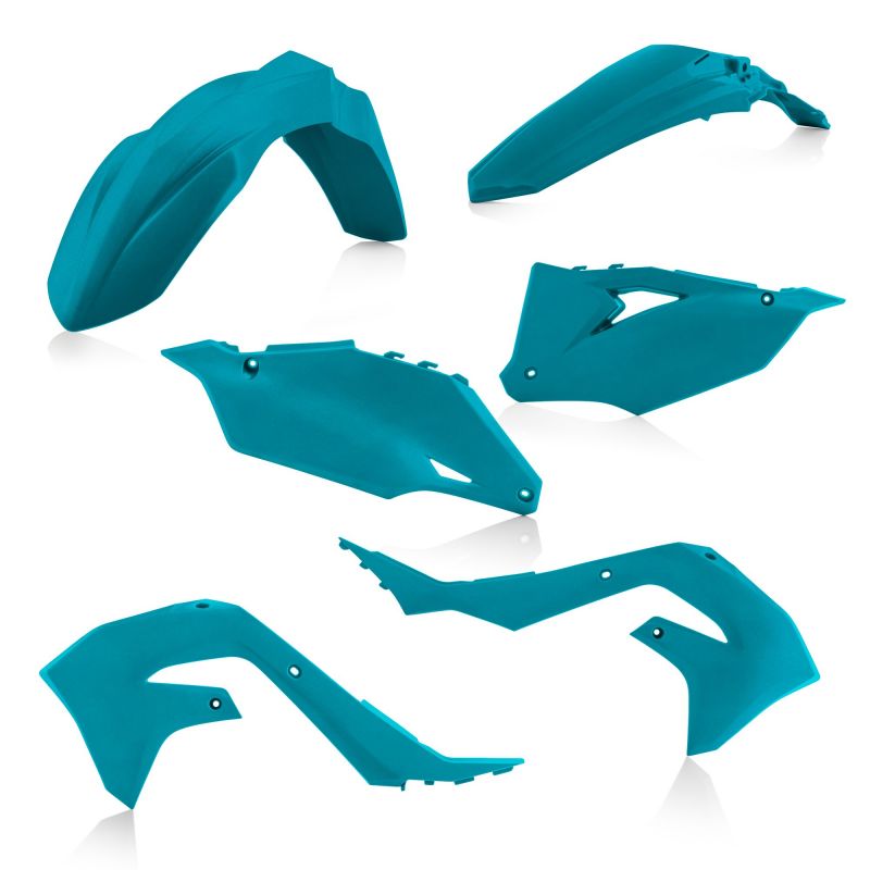 0023648.132 PLASTIC KIT 132 - verde 3 KAWASAKI KX 450 2020-2023 Acerbis