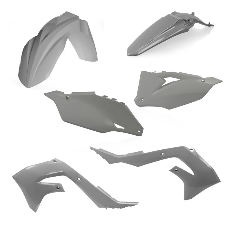 0023648.070 PLASTIC KIT 070 - Grigio KAWASAKI KX 450 2020-2023 Acerbis